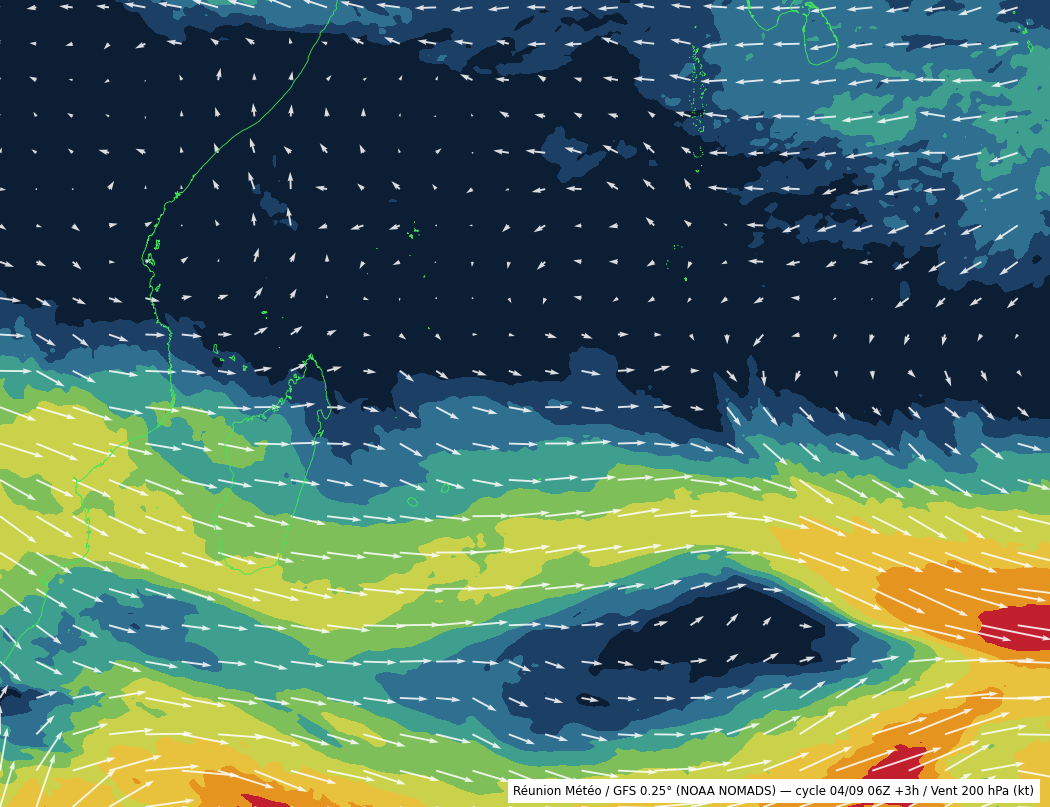 Vent 200 hPa (GFS, auto)
